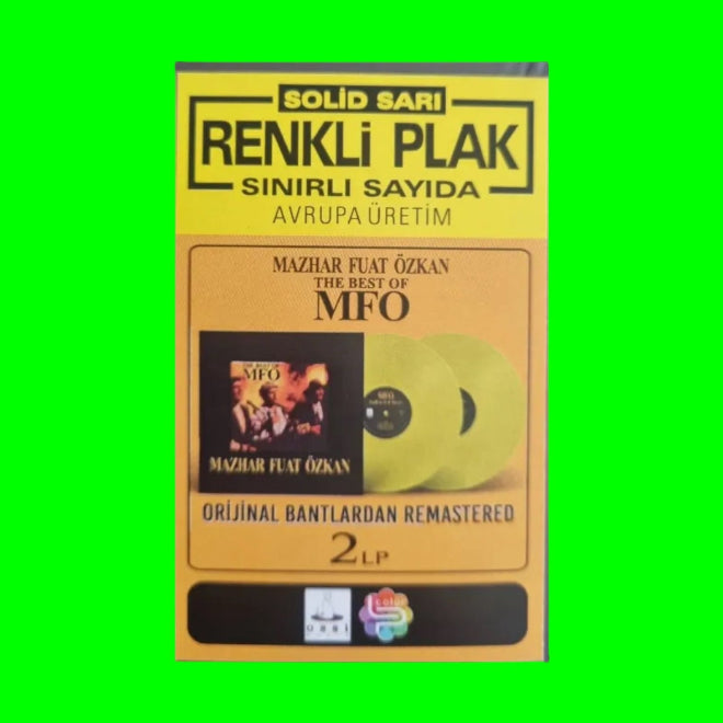Mazhar Fuat Özkan - The Best Of Plak(Renkli 2 Plak | 2 LP) The Best of MFÖ Plak | LP