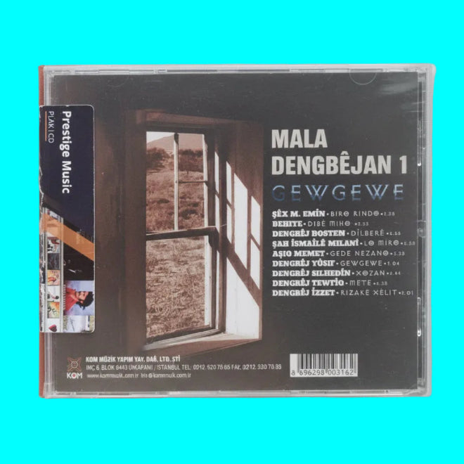 MALA DENGBÊJAN 1 CD | GEWGEWE CD | Kütçe CD | Kurdische Musik | CD's