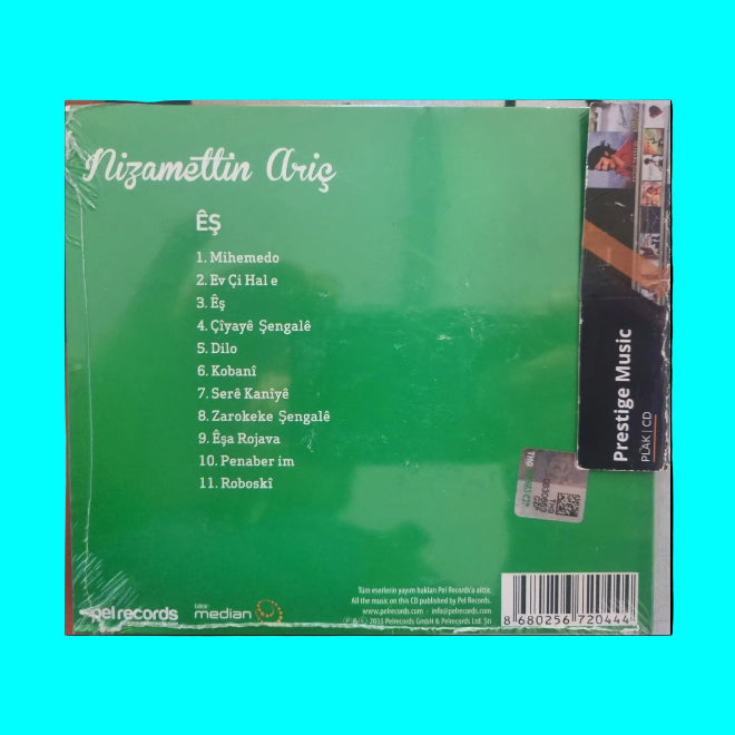 Nizamettin Ariç -Eş (CD)Etnik |Kürtçe |CD
