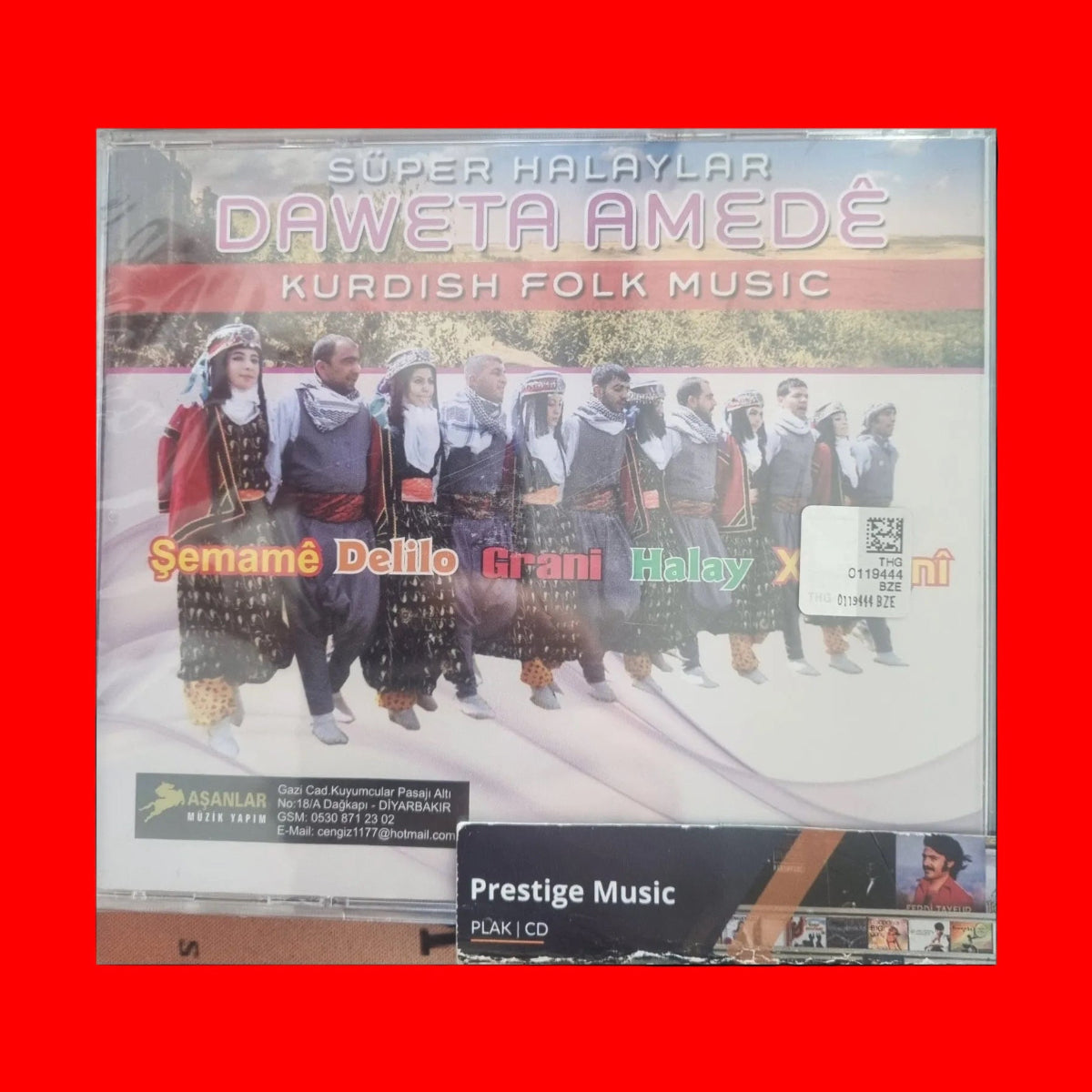 Daweta Amede - Süper Halay (CD) Süper Halaylar | KURDISCH FOLK MUSIC | Kürtçe Halay | CD