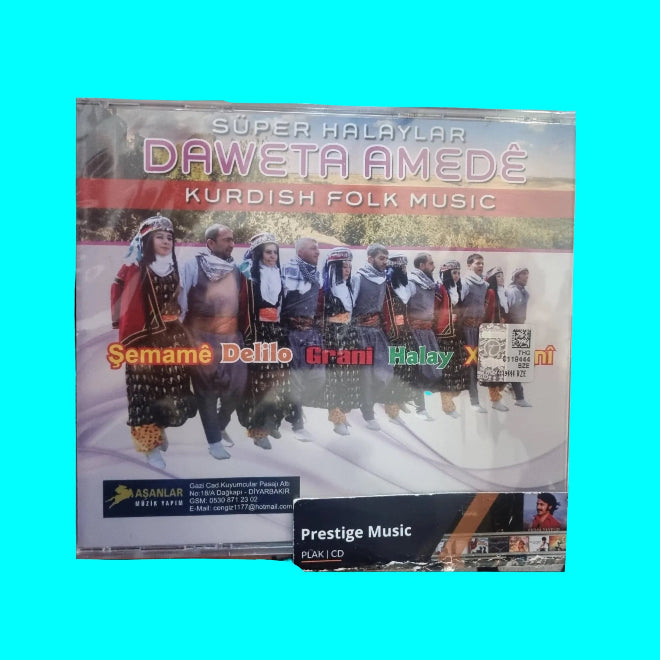 Daweta Amede - Süper Halay (CD) Süper Halaylar | KURDISCH FOLK MUSIC | Kürtçe Halay | CD