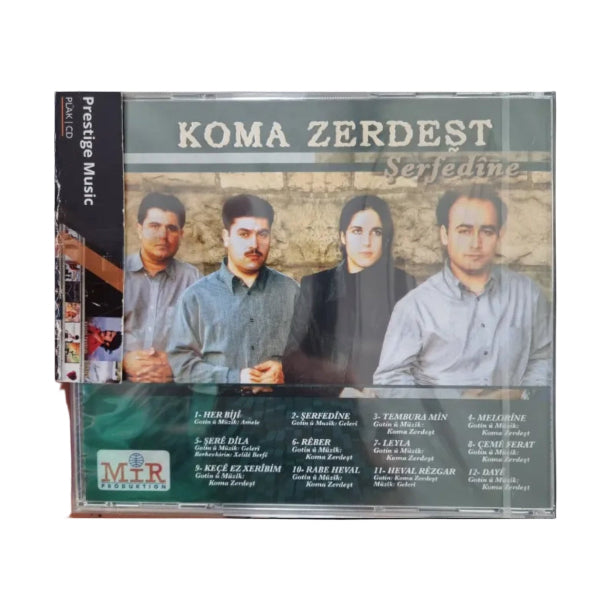 Koma Zerdeşt CD |Şerfedîne CD |Koma Zerdeşt Şerfedîne CD | Kürtçe | Kurdish CD