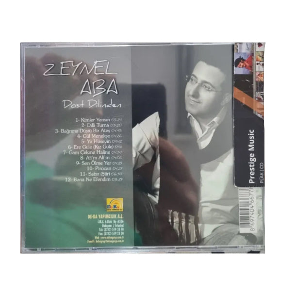 Zeynel Aba - Dost Dilinden (CD)Türk | Halk | Müziği | CD | Zeynel Aba - Dost Dilinden | CD