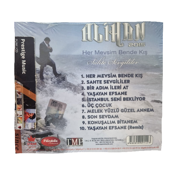 ALiHAN CD | Alihan Her Mevsim Bende Kış / Sahte Sevgililer | CD | Arabesk | Müzik | CD