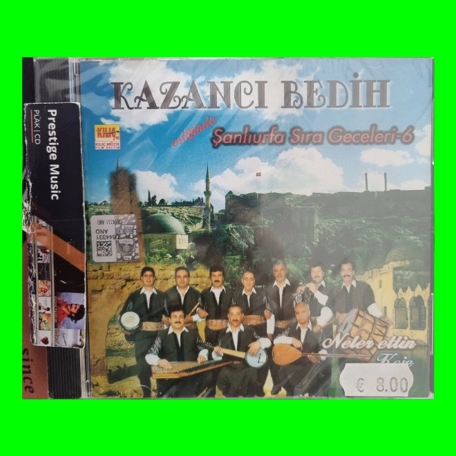 Kazancı Bedih Şanlıurfa Sıra Geceleri CD | Vol.6 | Türk Halk | Müziği | CD