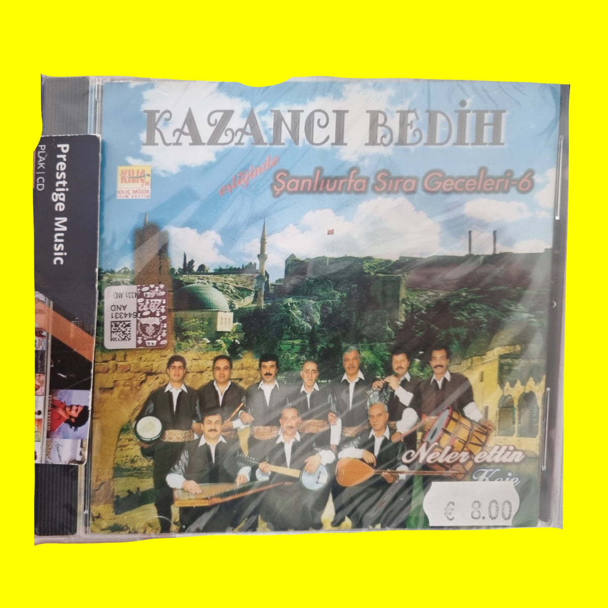 Kazancı Bedih Şanlıurfa Sıra Geceleri CD | Vol.6 | Türk Halk | Müziği | CD