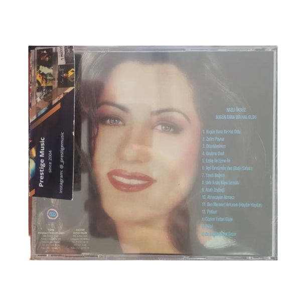 Nazlı Öksüz – Bugün Bana Bir Hal Oldu CD  Türk Halk | Halk | Müziği | CD