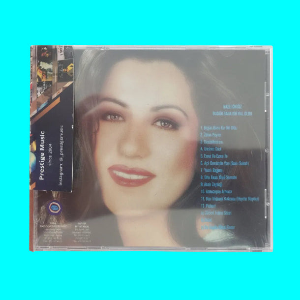 Nazlı Öksüz – Bugün Bana Bir Hal Oldu CD  Türk Halk | Halk | Müziği | CD
