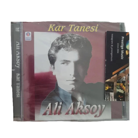 Ali Aksoy Kar Tanesi CD | Akbaş Müzik| Almanya Baskı Jelatinli CD | Türk halk | CD