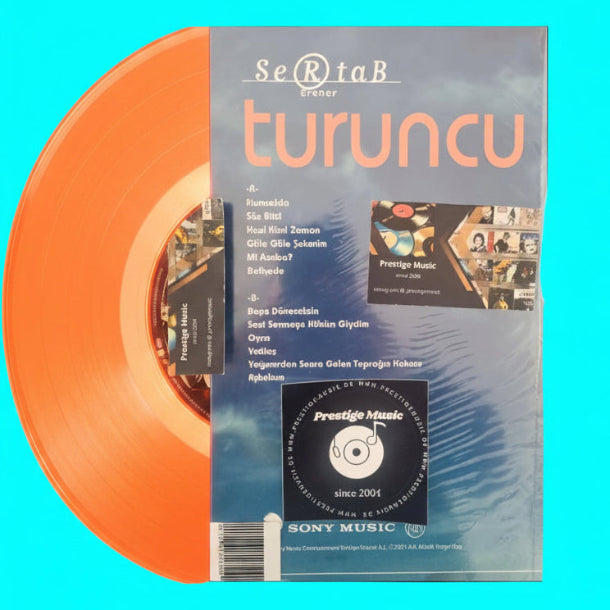 Sertab Erener Plak- Turuncu (Türk Pop) | kayıt | (LP)