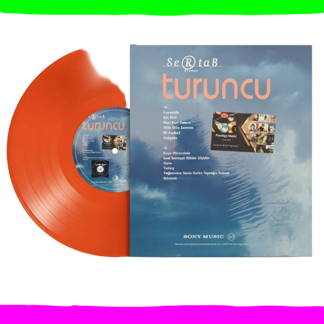 Sertab Erener Plak- Turuncu (Türk Pop) | kayıt | (LP)