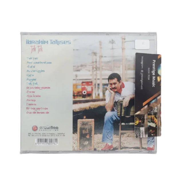 İbrahim Tatlıses tek tek CD-ibrahim Tatlıses CD -Tek Tek(CD)