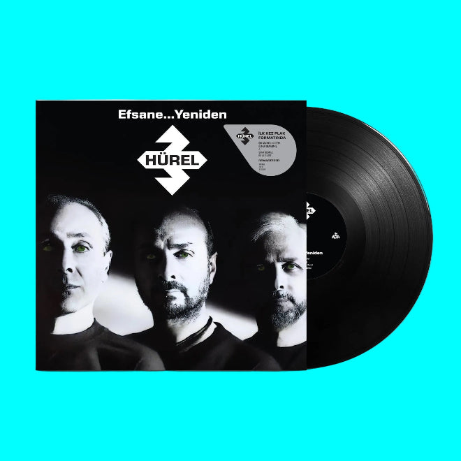 3 Hürel - Efsane Yeniden Plak (3 Hürel Plak) 3 Hürel Efsane Yeniden Plak (Türkçe rock Plak)Türkische Rockmusik auf Schallplatte