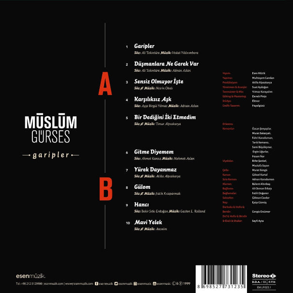 Müslüm Gürses - Benim Meselem Plak ( Müslüm Gürses Plak )Benim Meselem Plak | Schallplatte | LP