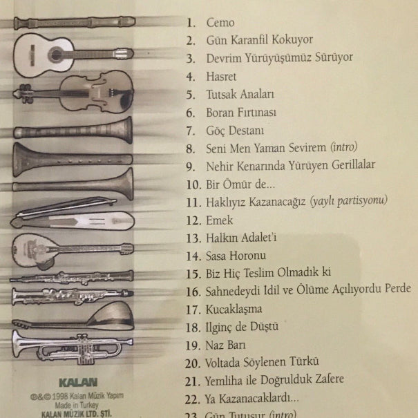 Grup Yorum - Kucaklaşma CD( Grup Yorum CD) Grup Yorum Kucaklasma CD