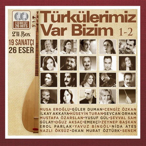 ÖZDEMİR PLAK/ Türkülerimiz Var Bizim 1+2(2 Box Set CD)