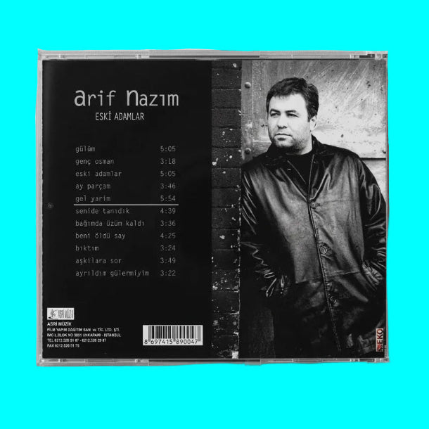 Arif Nazım - Eski Adamlar(CD) Arif Nazım Eski Adamlar CD | Türk Halk Müziği / Özgün Müzik | CD