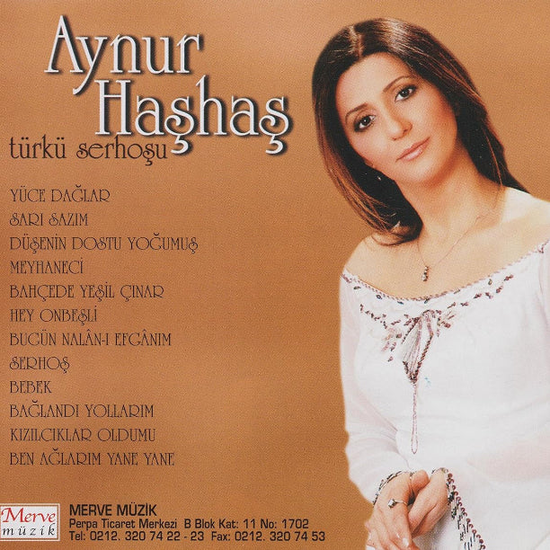 Aynur Haşhaş - Türkü Serhoşu CD ( Türk Halk | CD )Aynur Haşhaş Türkü Serhoşu CD