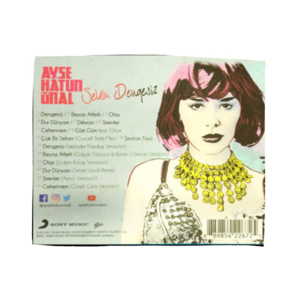 Ayşe Hatun Önal - Selam Dengesiz (CD)Türkçe | Türkçe | CD