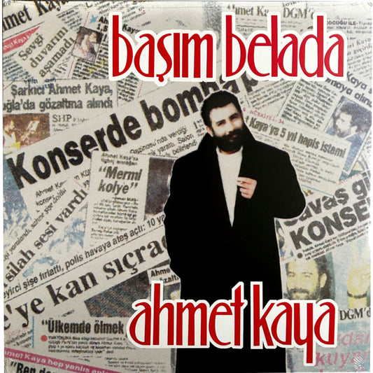 Ahmet Kaya Plak| Başım Belada | Plak ( Türk Halk | Özgün | Protesto | Müzik |Plak) vinil plak | LP