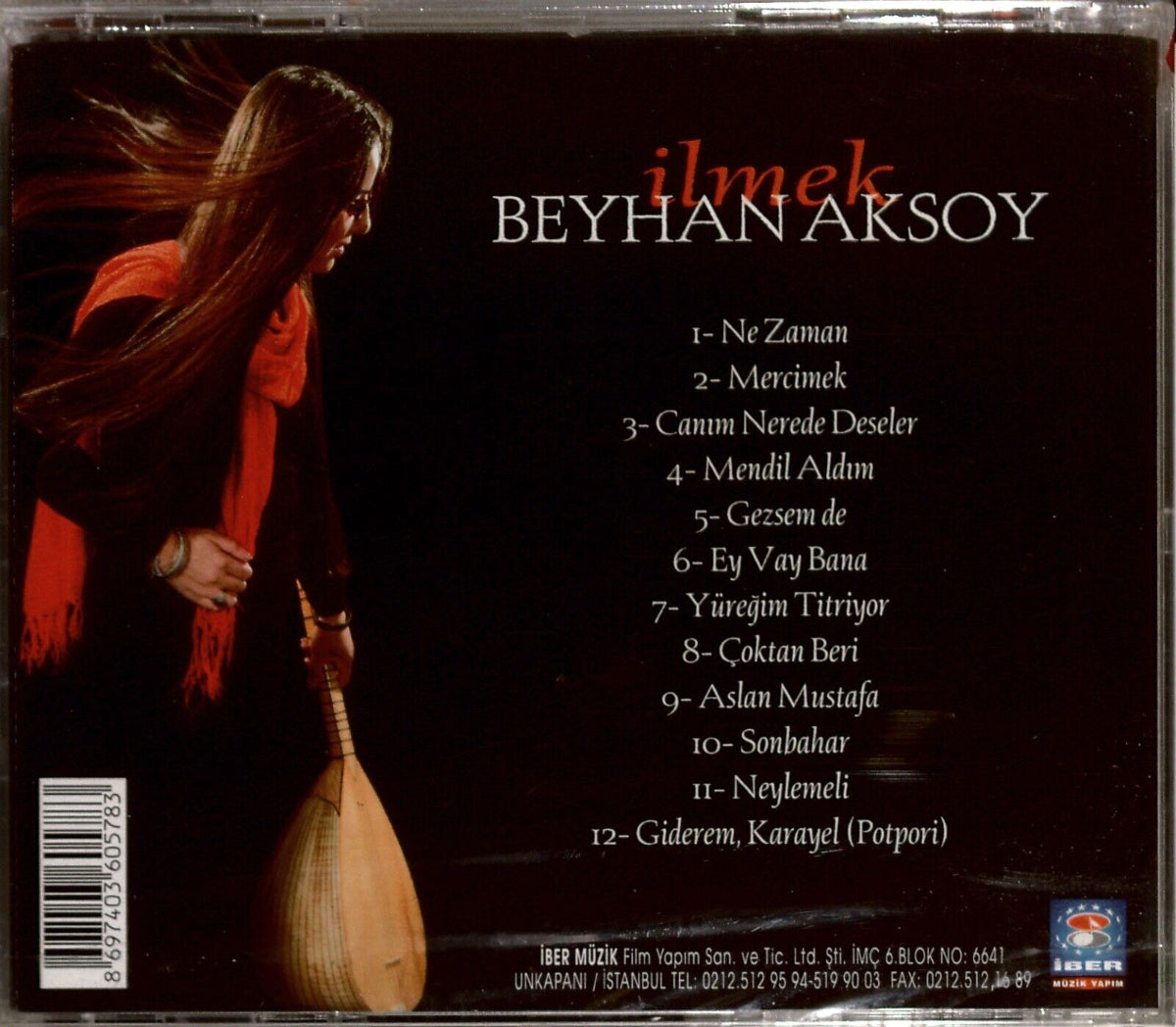 Beyhan Aksoy -ilmek(CD)Türk Halk |müziği|CD