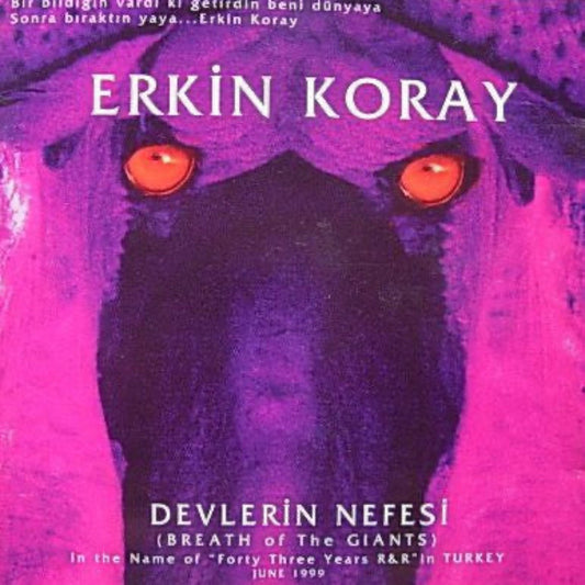 Erkin Koray - Devlerin Nefesi CD (Breath Of The GIANTS ) Türkçe Anadolu Rock (CD, Türkische Rock Album)