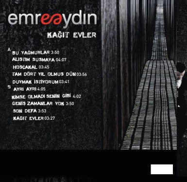 EMRE AYDIN ​​​​- Kağıt Evler - Record - Vinyl - Plak - Renkli Plak