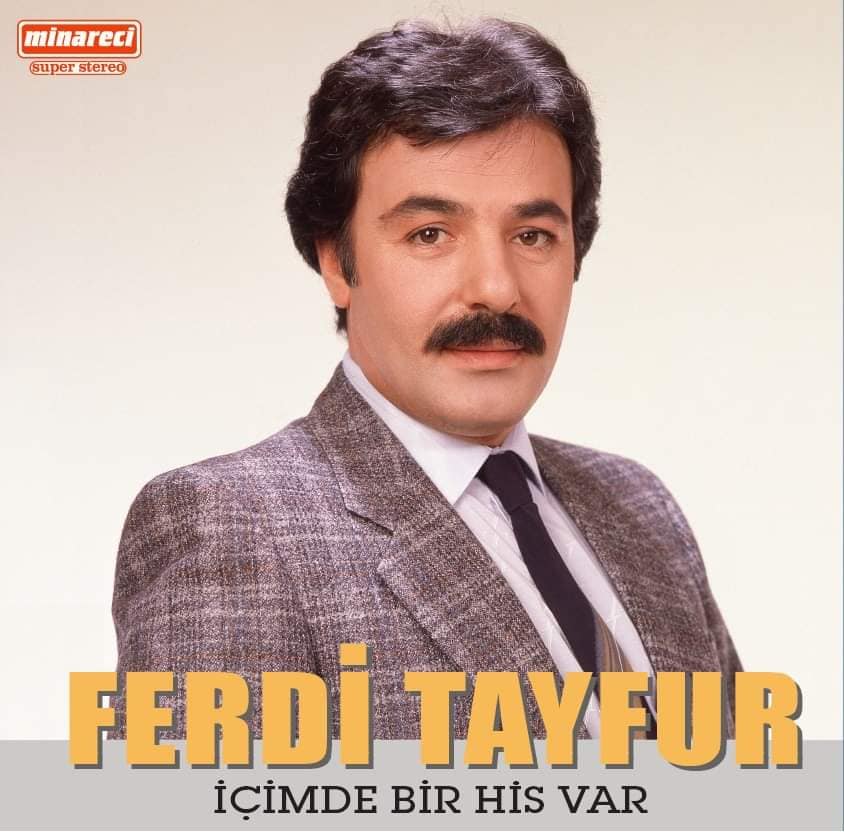 FERDİ TAYUR - İçimde Bir His Var - plak - vinil - poster