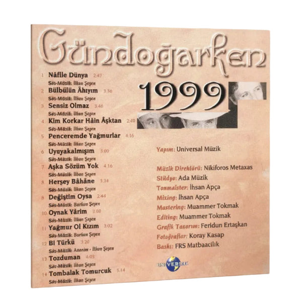 Grup Gündoğarken - Gündoğarken 1999 CD | UNIVERSAL Müzik | CD