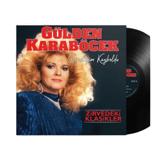 Gülden Karaböcek / Gençliğim Kayboldu - Zirvedeki Şarkılar (Plak) LP | Arabesk / Türk Sanat Müziği | fantezi | Plak