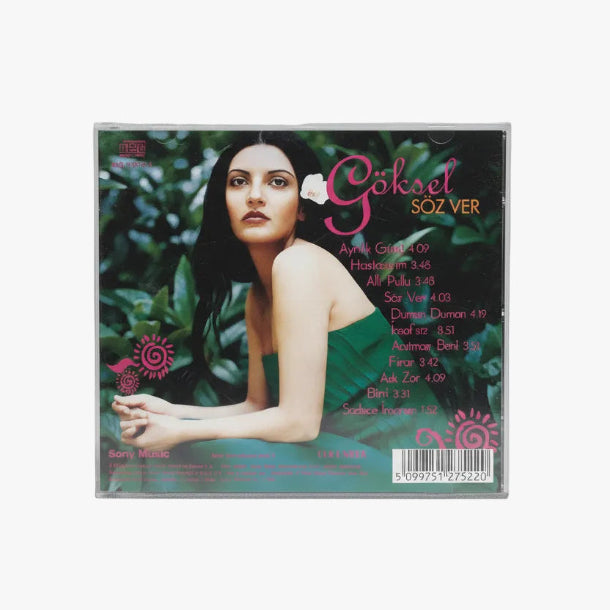 Göksel - Söz Ver CD (Göksel Album CD) Türkce Pop | Rock | CD