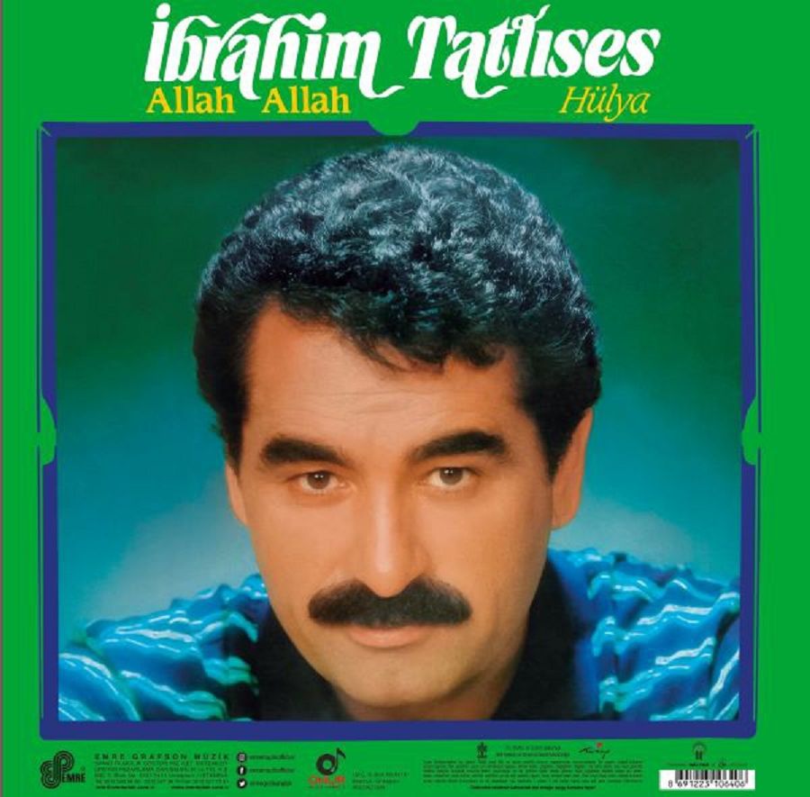 İBRAHİM TATLISES - Allah Allah - Hülya - plak - vinil - poster