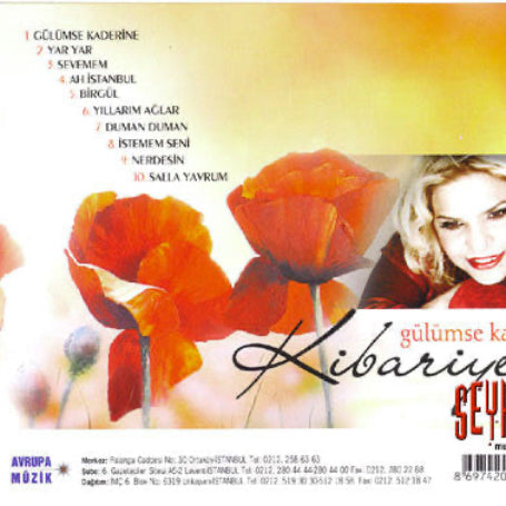 Kibariye - Gülümse Kaderine CD ( Türkçe Arabesk Müzik CD ) Kibariye Gülümse Kaderine CD
