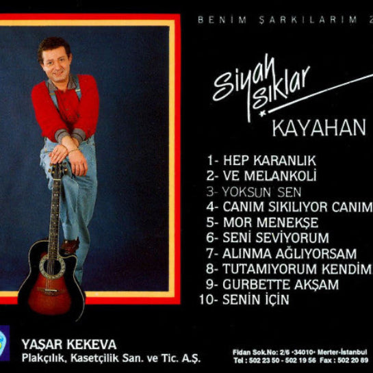 Kayahan - Siyah Işıklar (Kayahan CD)Benim Şarkılarım 2 CD