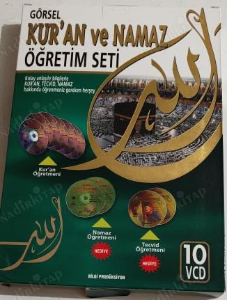 GÖRSEL KURAN VE NAMAZ ÖĞRETİM SETİ (10VCD)