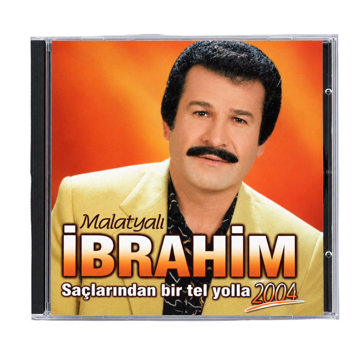Malatyalı İbrahim Saçlarından Bir Tel Yolla (CD)Malatyalı İbrahim CD |Türk Halk Müziği (THM) Fantezi | Arabesk | CD