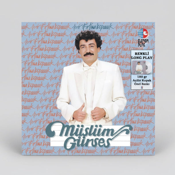 Müslüm Gürses Bir Fırtına Kopacak Plak |( Renkli BASKI )Müslüm Gürses Schallplatte | LP