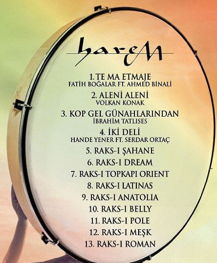 Anket Prodüksiyon-Harem-Anadolu'nun Ritmi CD'si