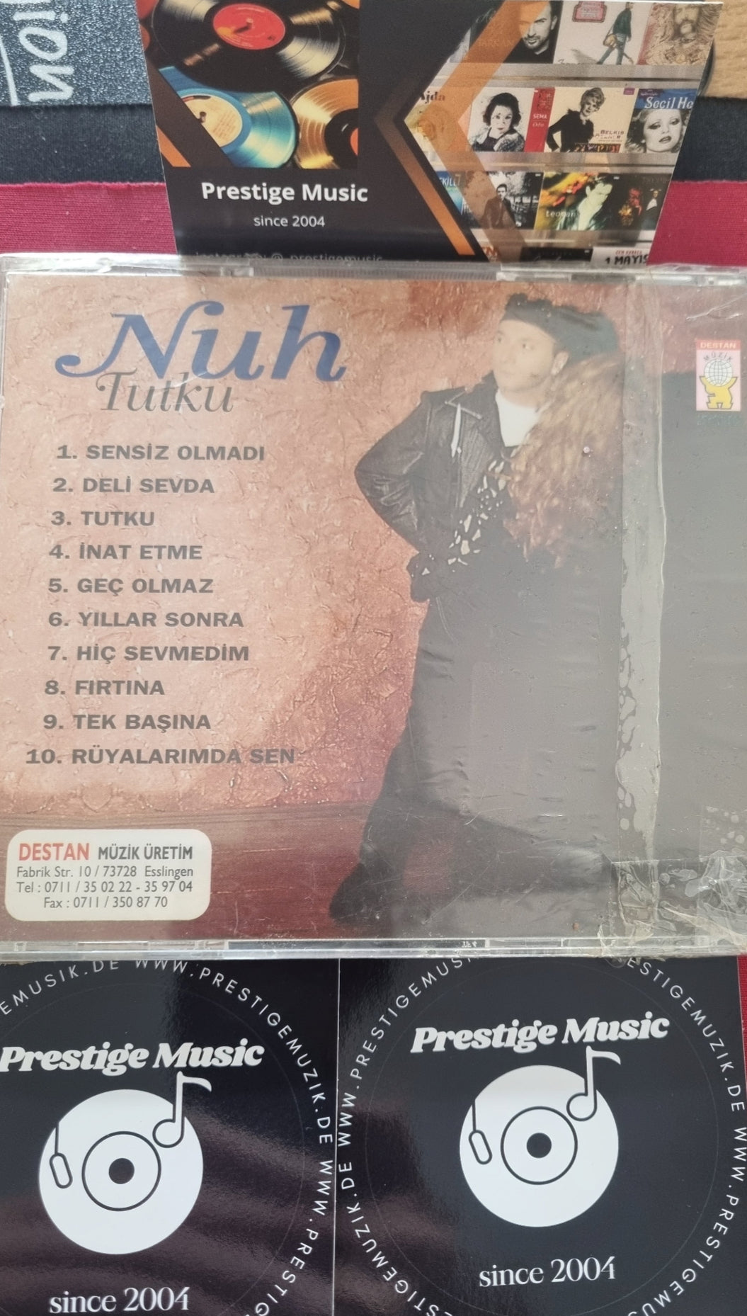 Nuh -Tutku( CD ) Destan Müzik | Almanya |Stuttgart |Esslingen| CD