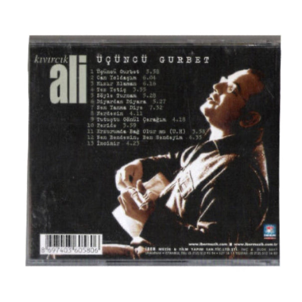 Kıvırcık Ali - Üçüncü Gurbet CD (Türk Halk CD) CD | Almanya | Türk Halk | Müzigi | sipariş