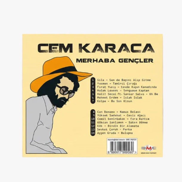 Cem Karaca - Merhaba Gençler (Türk Rock) | CD)