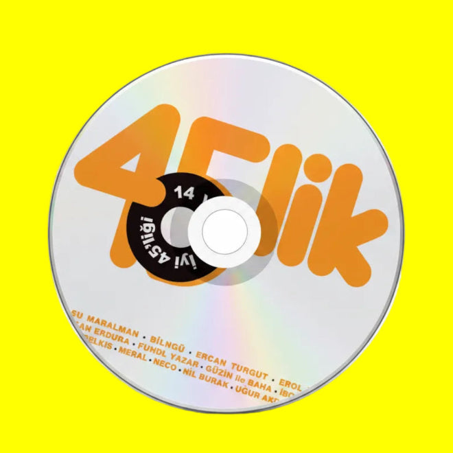 45' CD'ye eşit | 14 Yılın En İyi 45'liği (Türkçe CD) | (POP CD'si)