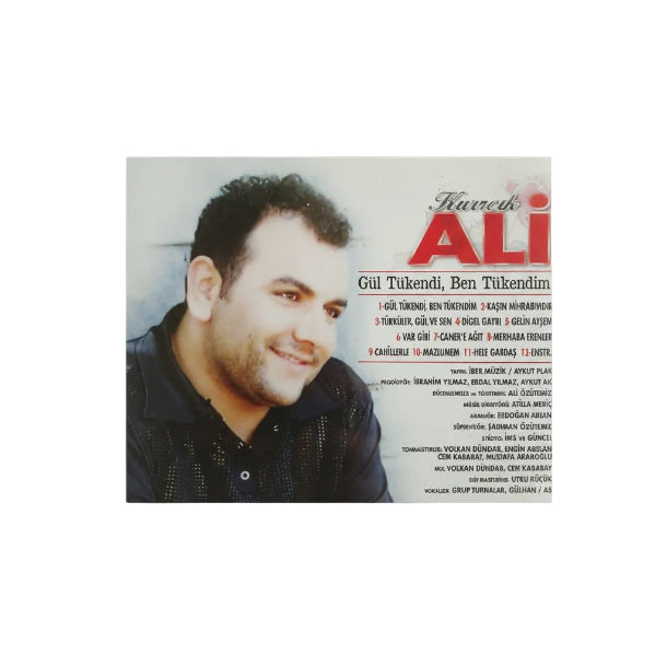 Kıvırcık Ali CD- Kivircik Ali Gül Tükendi Ben Tükendim (CD)Türk Halk CD