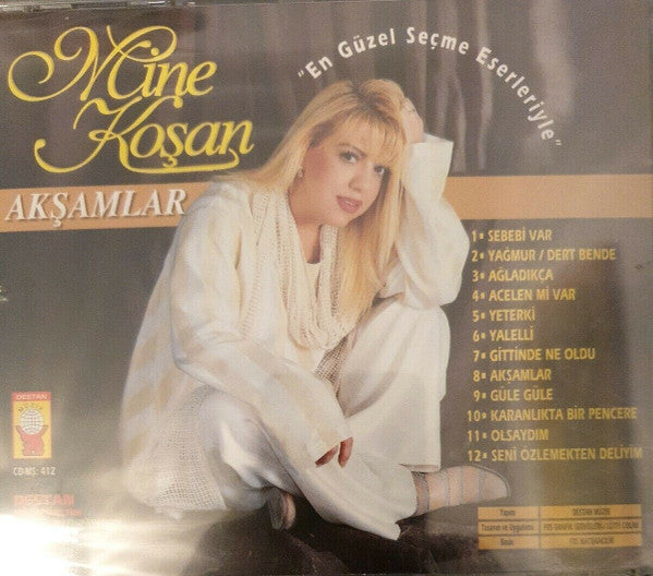 MİNE KOŞAN CD Akşamlar En Güzel Seçme Eserleriyle( Destan Müzik Almanya CD)