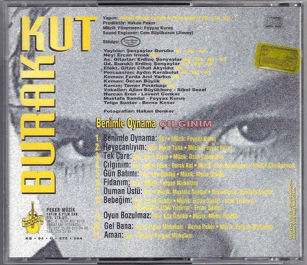 BURAK KUT-Benimle Oynama - Çılgınım CD