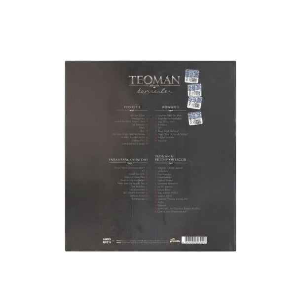 Teoman Konserler CD | 4 x CD | Konser | Teoman Konser CD | 4 CD