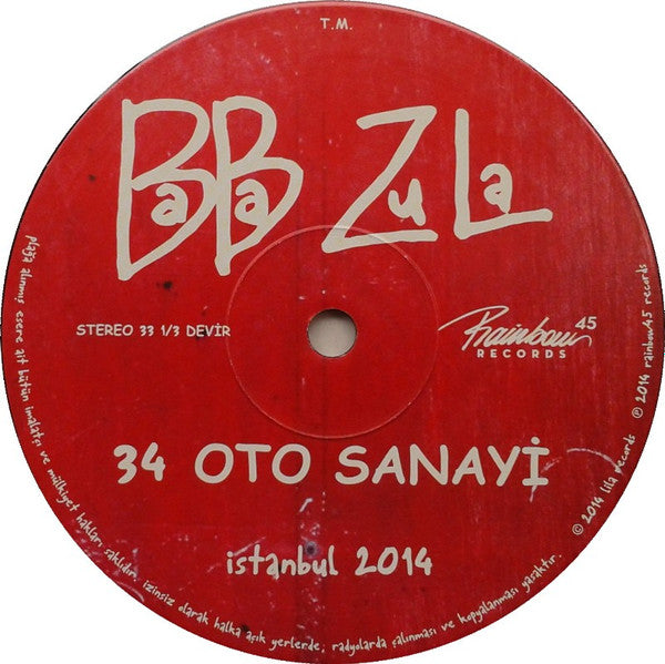 Lila Records/Baba Zula-34 Oto Sanayi CD