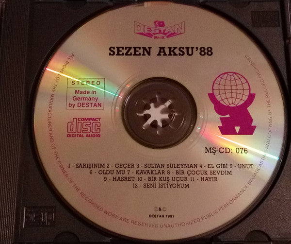 Sezen Aksu 88-Destan Müzik(CD)