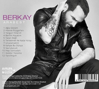 Avrupa Müzik/BERKAY-Arabest CD