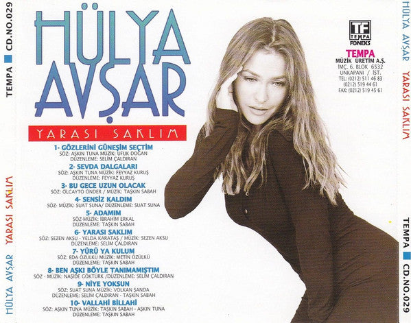 Hülya Avşar - Yarası Saklım (CD)